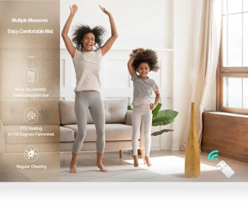 Warm and Cool Mist Ultrasonic Humidifier — Air Moisturizers, Elecameier