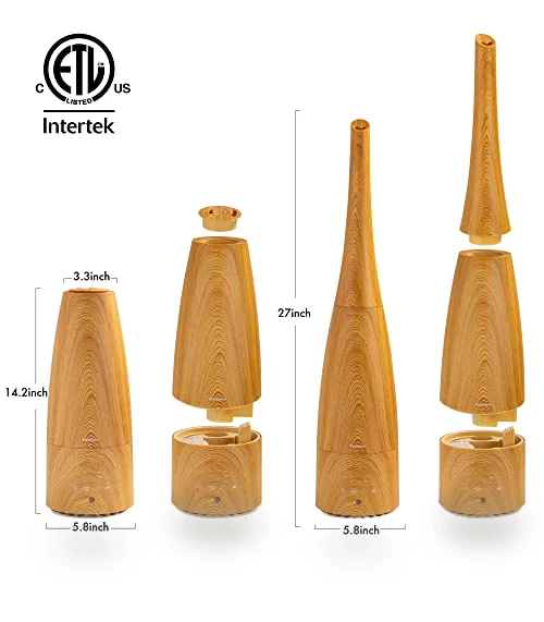Warm and Cool Mist Ultrasonic Humidifier — Air Moisturizers, Elecameier