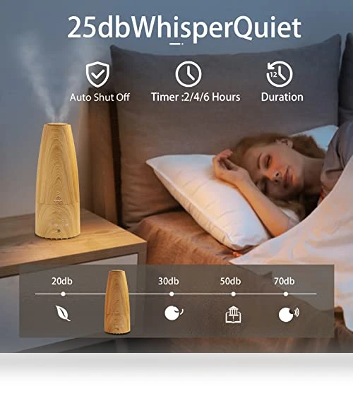 Warm and Cool Mist Ultrasonic Humidifier — Air Moisturizers, Elecameier