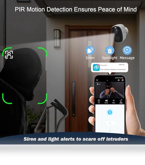 Wireless Outdoor Security Camera — Security Cameras, Rraycom