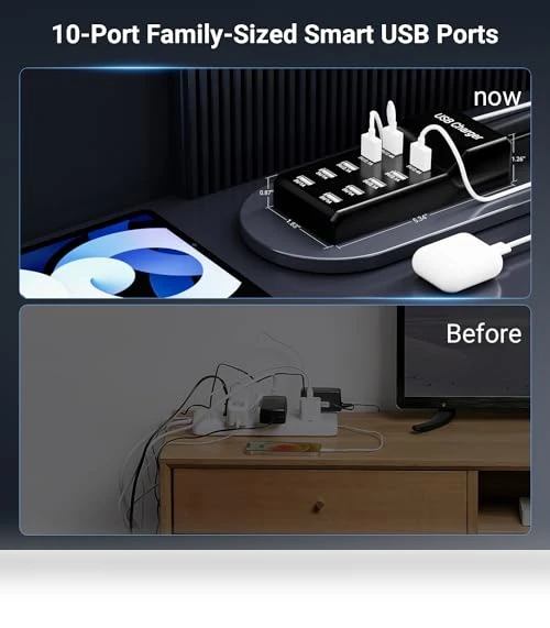 10-Port USB Charging Station — Chargers, SHENZHEN XUAN YANG TECHNOLOGY CO LTD