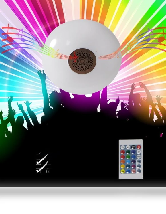 Bluetooth UFO LED Music Bulb — LED, TrendVibeCN