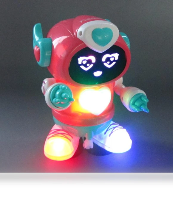 Electric Cartoon Rock Robot — Interactive Animal Companions, HobbyWorld