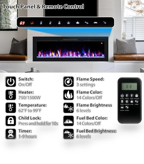Electric Fireplace Heater — Electric Heating Solutions, Kentsky