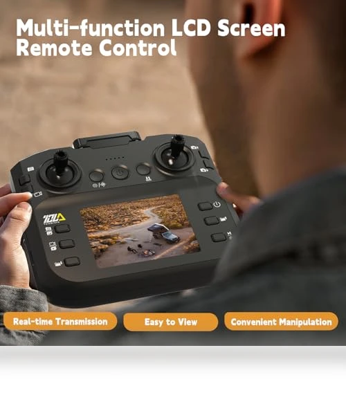 Foldable RC Drone with LCD Screen — Drones, Toladrone
