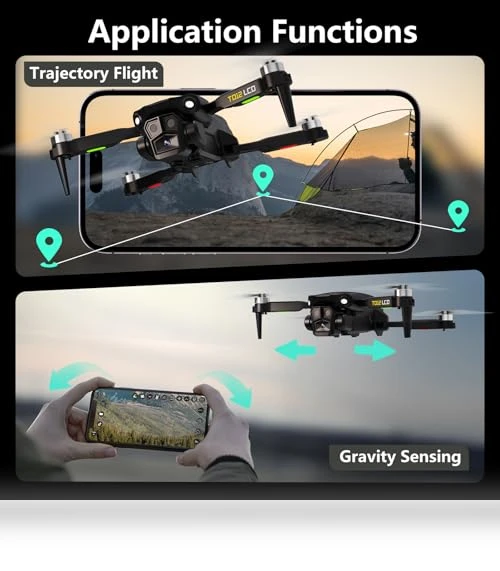 Foldable RC Drone with LCD Screen — Drones, Toladrone