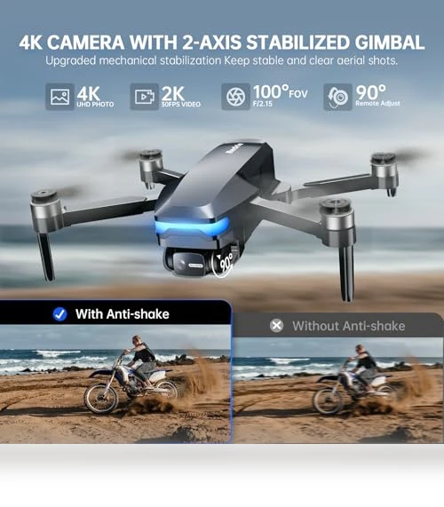 GPS Drone with Camera 4K — Drones, REDRIE