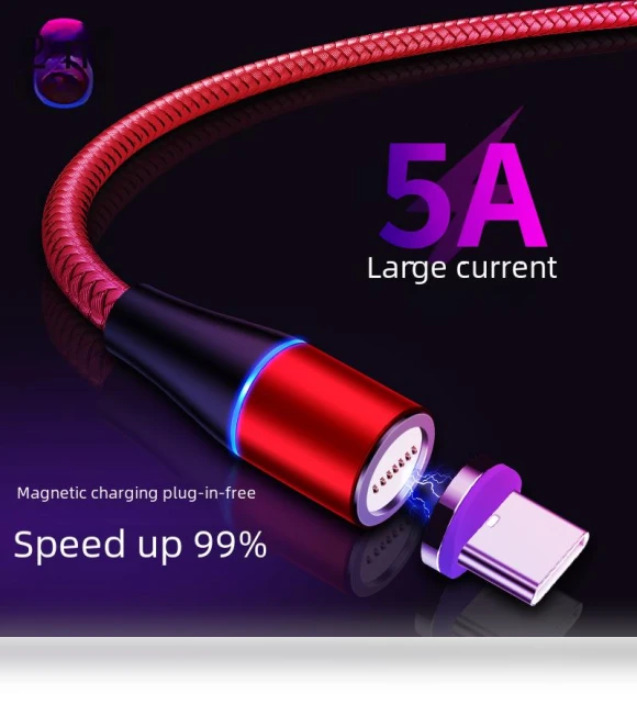 High-Speed Magnetic Charging Cable — Chargers & Cables, Smarter than future