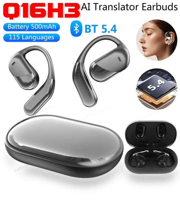 Real-time Translation Earbuds — Language Translators, Good Household Items