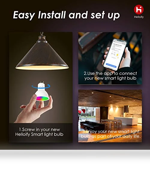 Smart LED Light Bulb — LED, helloify