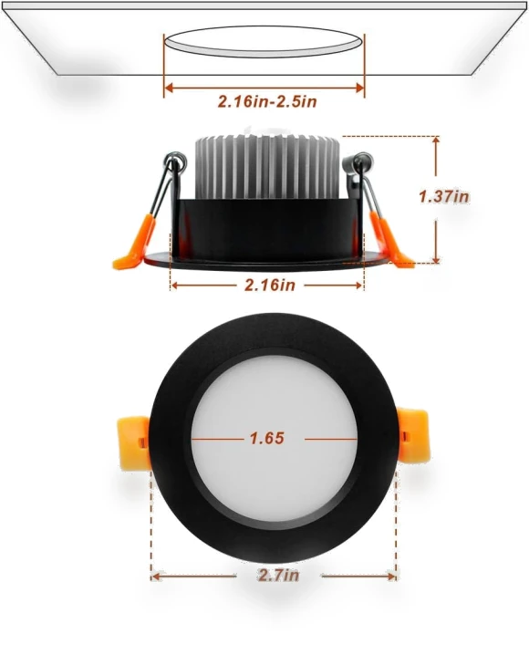 Smart Recessed Lighting — LED, YGS-Tech