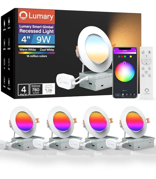 Smart Recessed Lighting — Overhead Lighting, Lumary