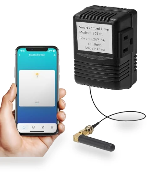 Smart Socket Timer for Low Voltage Landscape Lighting — Timers, Zuomeng
