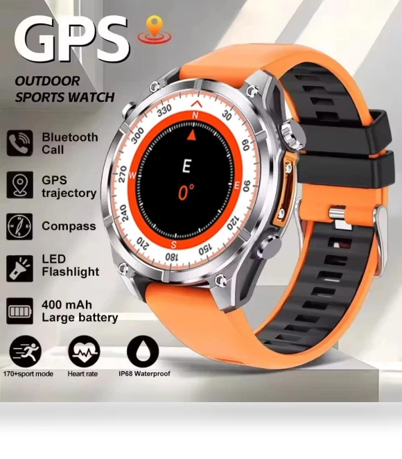 Smart Watch with AMOLED Display — Smartwatches, SACOSDING