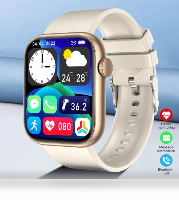 Smart Watch with Wireless Charging — Wearable Accessories, ElectronicsHome