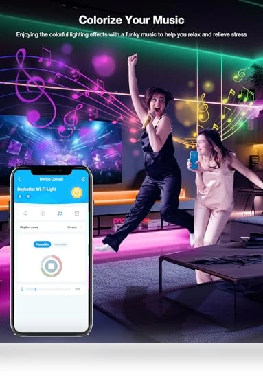Smart WiFi LED Lights — LED Strips, DAYBETTER