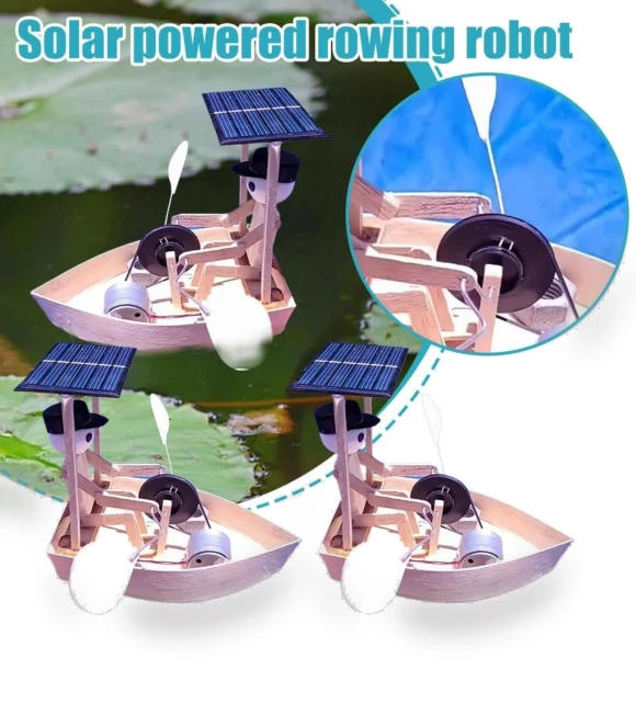 Solar Powered Rowing Robots — Solar Power, wig