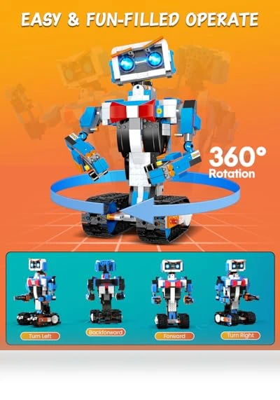 STEM Robot Toys Building Kits — Construction Kits, aukfa