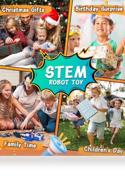 STEM Robot Toys Building Kits — Construction Kits, aukfa