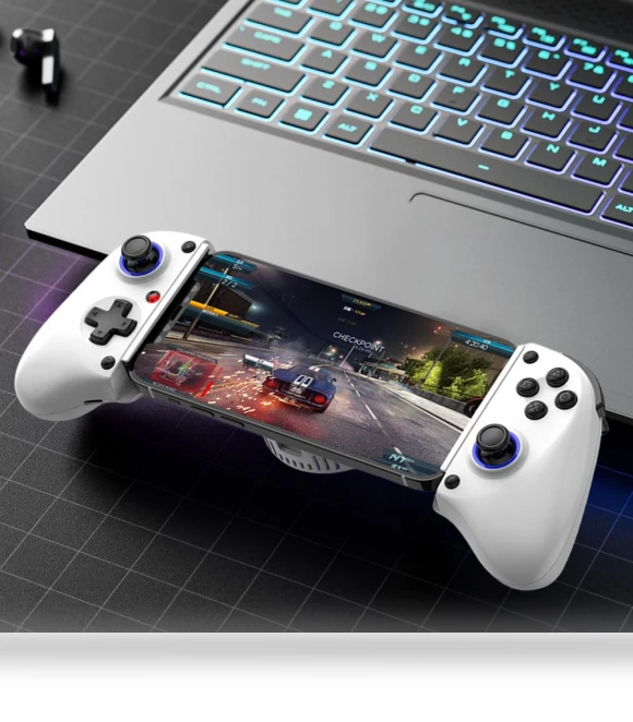 Telescopic Wireless Gamepad — Thumb Comfort Enhancers, Good Household Items