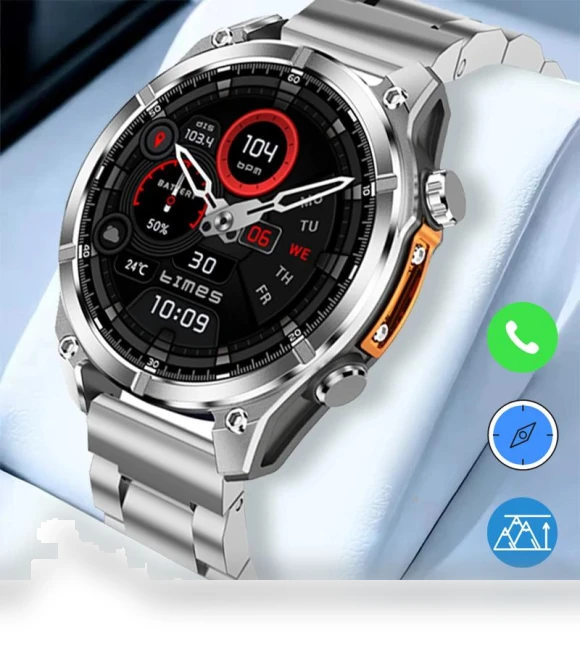 Waterproof Military Smartwatch — Smartwatches, SACOSDING