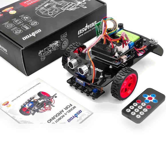 2 Wheel Drive Smart Robot Car Starter Kit — Robotics Components, GOALMART