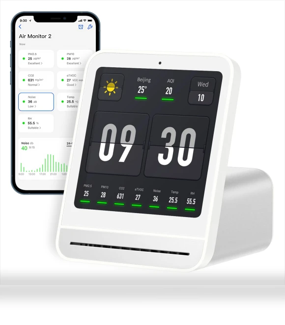 Air Quality Monitor 2 — Air Quality Monitors, Qingping