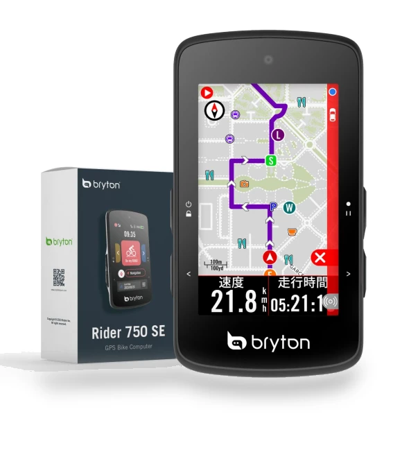 Bicycle Computer with Navigation — Cycling, Bryton