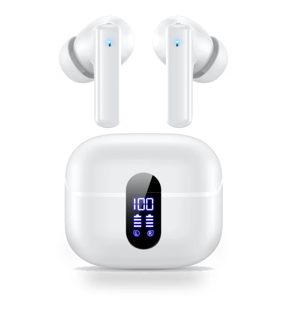 Bluetooth Headphones with LED Display — Over-Ear Headphones, Japan Electronics