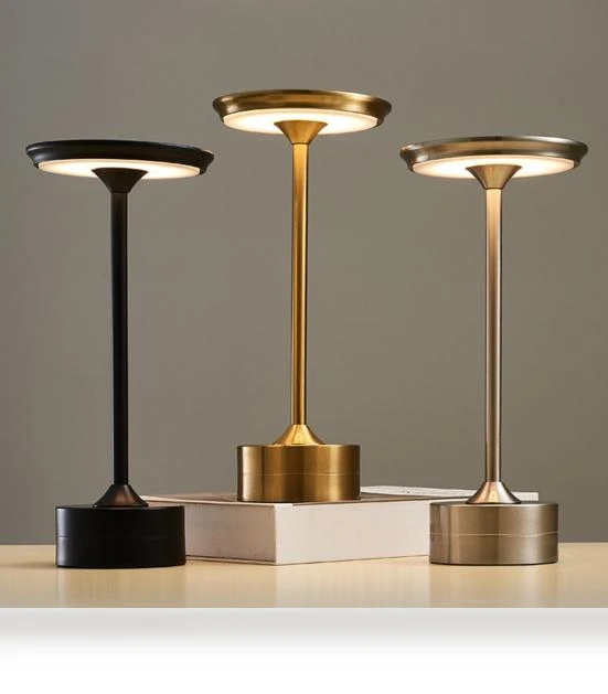 Desk Lamp with Touch Control — Study & Desk Lighting, Blackcurrant