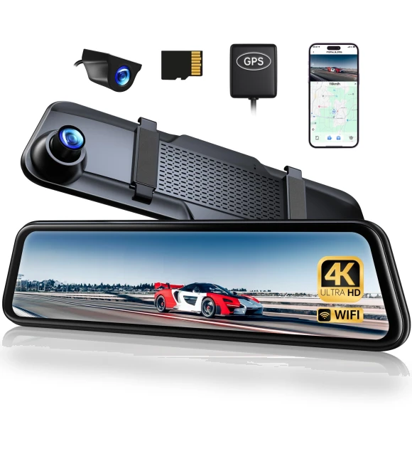Drive Recorder Mirror Type — Dashboard Cameras, Pelsee