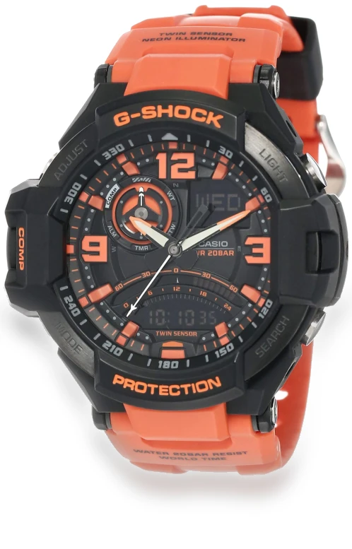 Gravitymaster Twin Sensor Watch — Men's Timepieces, Casio
