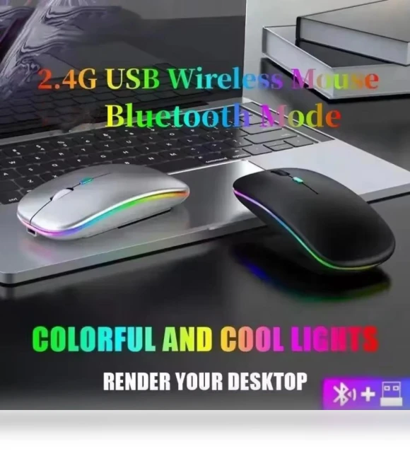 LED Computer Silent Mouse — Mouse Pads, allgoodsn39