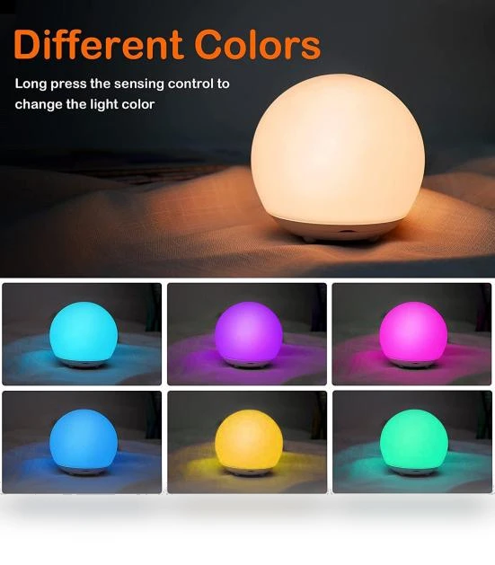 Rechargeable Night Light with Touch Control — Night Lights, Blackcurrant