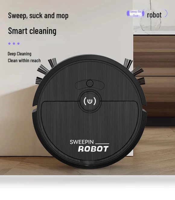 Smart Sweeping Robot Vacuum — Smart Cleaning Robots, Super Case