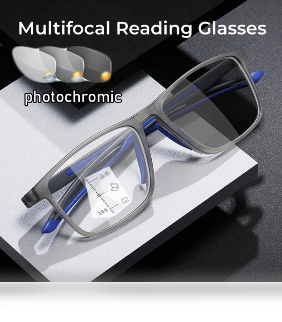 Sports Smart Photochromic Reading Glasses — Smart Glasses, Fashion Glasses M
