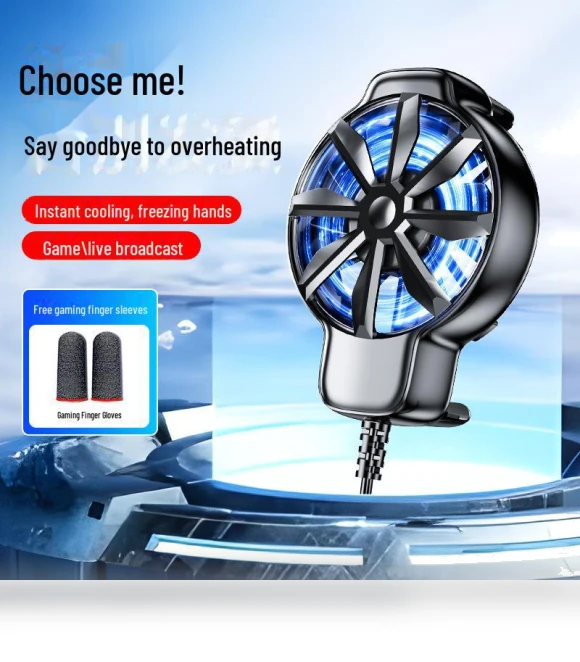 Transparent Phone Radiator — Cooling Pads & Fans, TopSky