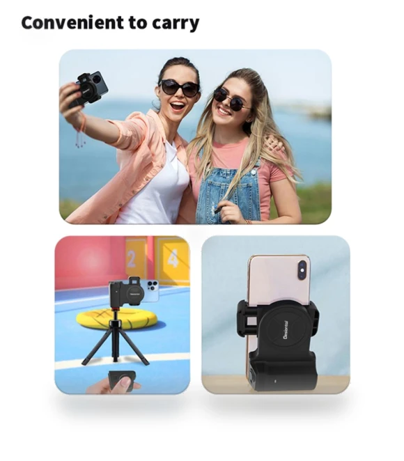 Universal Bluetooth Shutter Selfie Stabilizer — Selfie Sticks, AE Selection