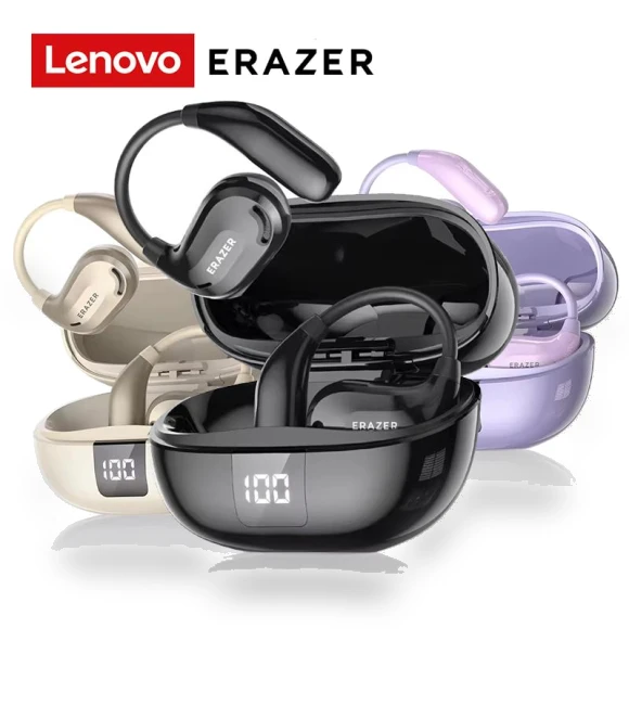 Wireless Bluetooth Headphones — Over-Ear Headphones, Lenovo