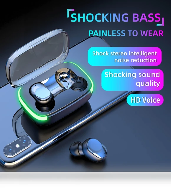 Bluetooth Wireless Headphones — Over-Ear Headphones, Gloves
