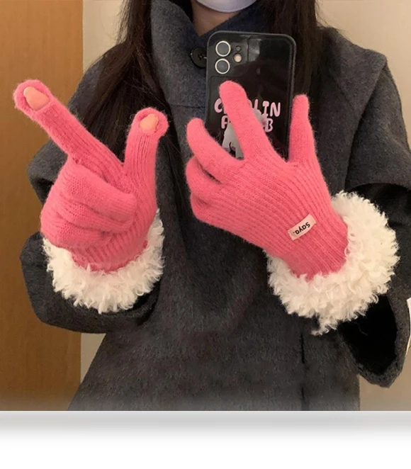 Fashion Knit Touchscreen Gloves — Glove Liners, Conella