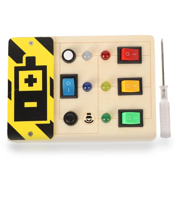 Kids LED Switch Learning Sensory Toy — Interactive Learning Devices, Neoglint