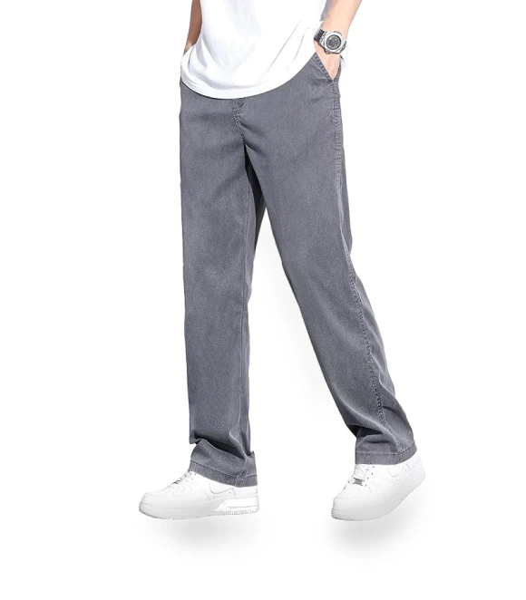 Men's Cool Tencel Easy Pants — Casual Pants, SAKURA BLOSSOM TOYS