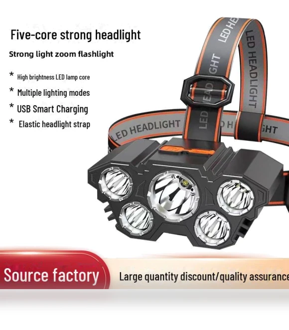 Rechargeable Headlamp Flashlight — Flashlights, AI Supermarket