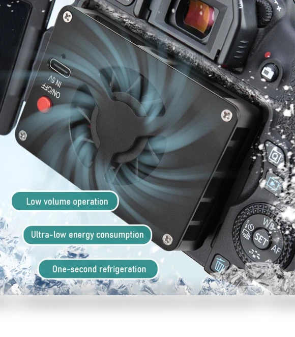 Smart Camera Cooling Fan — Camera Gear, 3d printing machine