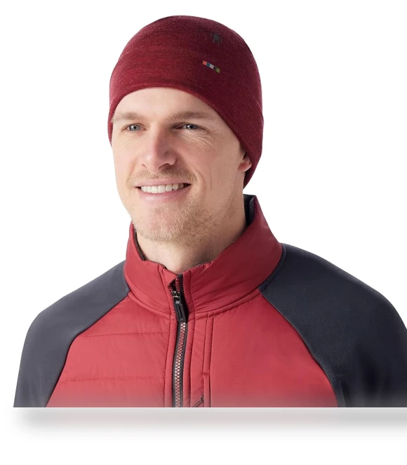 Smart Merino Wool Thermal Beanie — Cold Weather Headbands, Smartwool