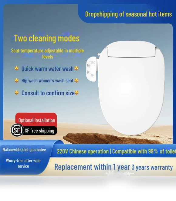 Smart Toilet Seat — Bathroom Essentials, WoW Home