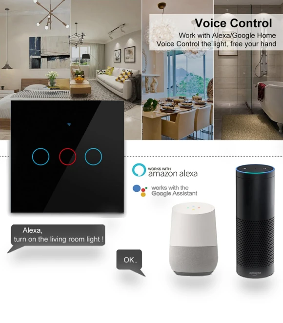 Smart WiFi Light Switch — Dimmer Switches, Dream Garage
