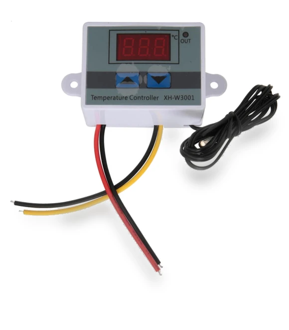 Temperature Controller Thermostat Switch with Waterproof Sensor Probe — Temperature Measurement Tools, Fishine