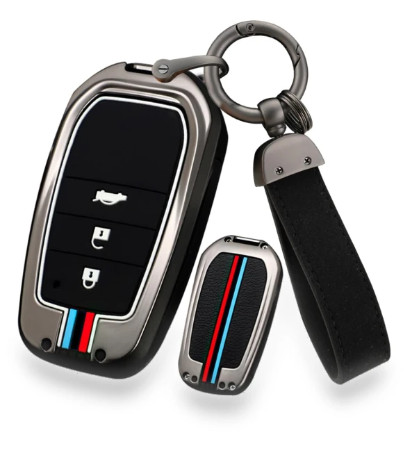 Textured Aluminum Smart Key Cover — Key Holders & Accessories, JAPAN ANIME BRIDGE